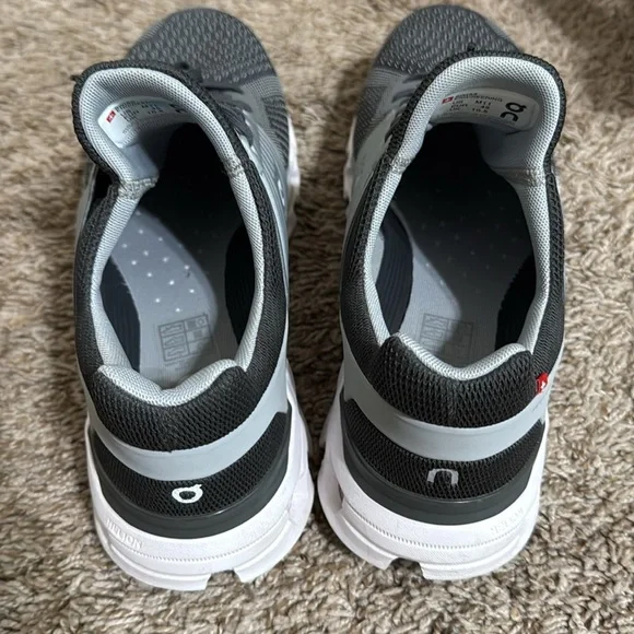 On Running Charcoal and Light Gray Sneakers - Picture 5 of 5